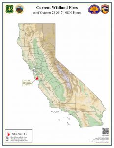 Statewide Fire Map Oct 24